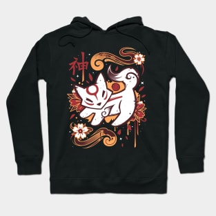 Floral Wolf Spirit - Geek Gamer Hoodie